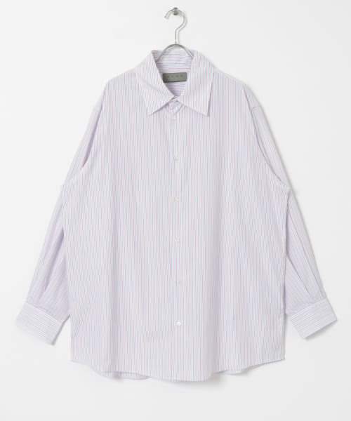 KURO　TYPEWRITER STRIPE SHIRTS