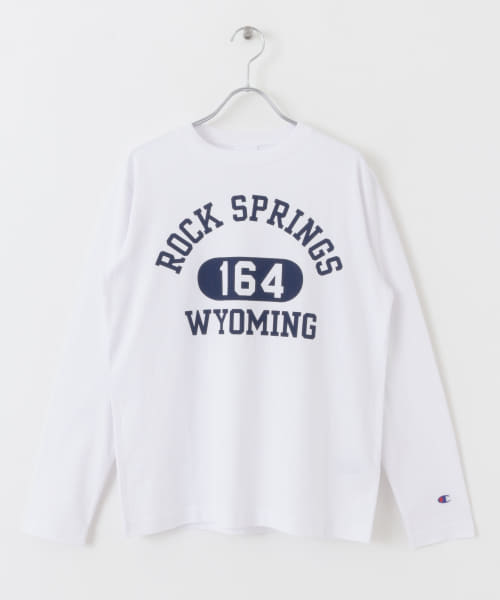 Champion　LONG SLEEVE T-SHIRTS