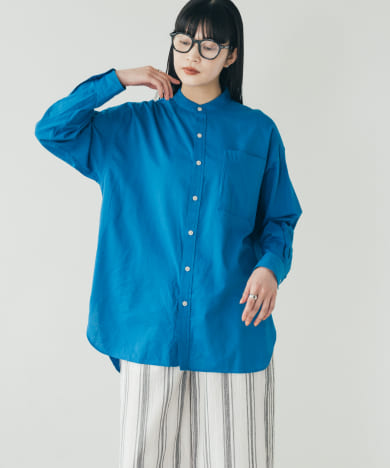 FORK&SPOON コットンレーヨンシアーシャツ[DF35-23V110]｜URBAN