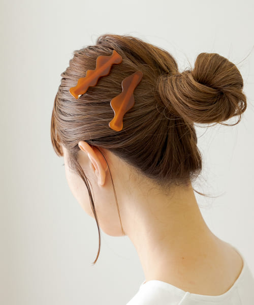 ウェーブヘアクリップ