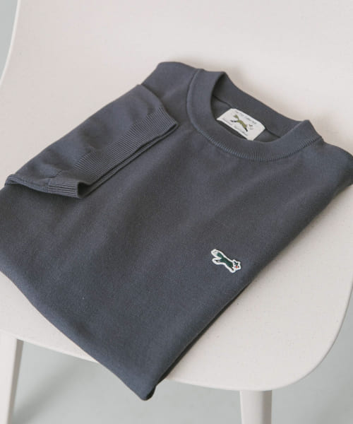 『洗濯可』『別注』PENNEYS×DOORS　THE FOX ハイゲージニットTシャツ