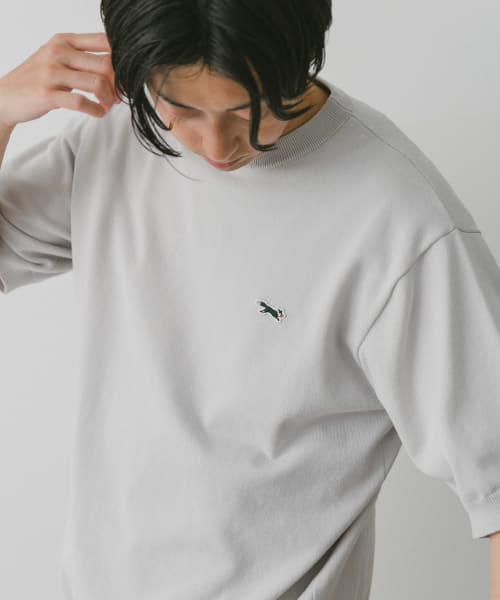 『洗濯可』『別注』PENNEYS×DOORS　THE FOX ハイゲージニットTシャツ
