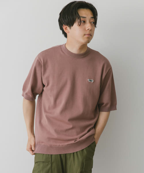 『洗濯可』『別注』PENNEYS×DOORS　THE FOX ハイゲージニットTシャツ