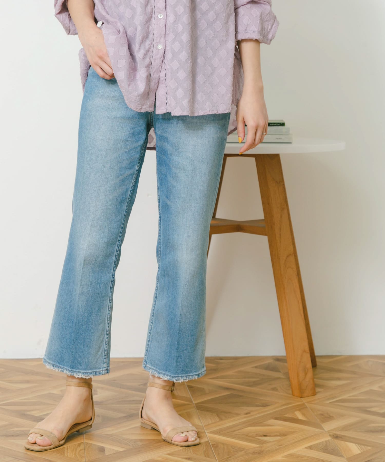Healthy DENIM Lotus Crop[H68246303-SL35]｜URBAN RESEARCH公式 