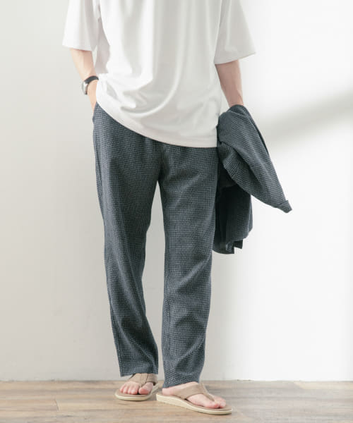 [ITEMS][サマーツイード ウエストイージーパンツ]