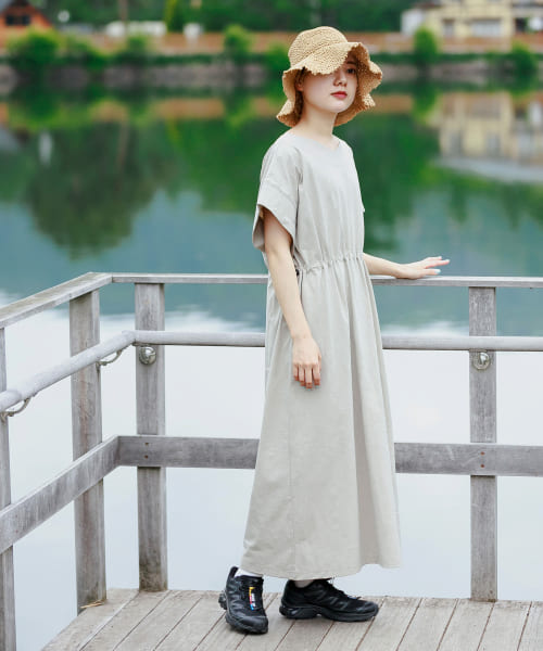 『UVカット』『速乾』MALIBUラッシュガードワンピース