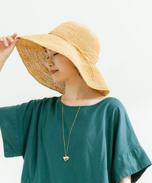 【最終価格】アーバンリサーチ　CURRENTAGE RAFFIA TOPS