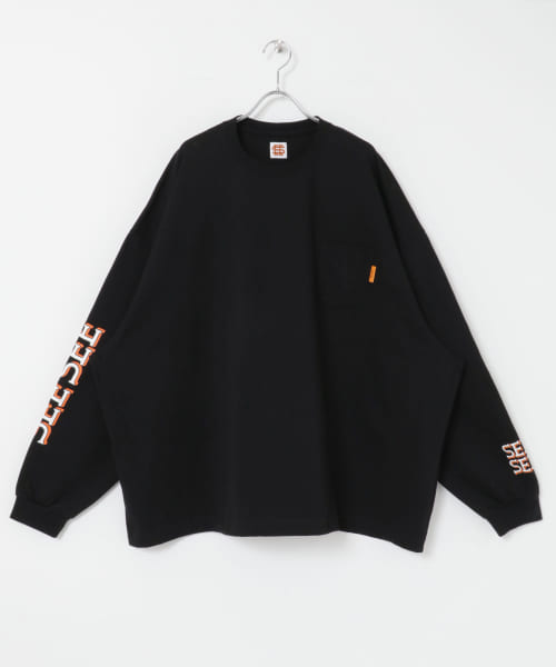 『別注』SEESEE×URBS　SUPER BIG FLAT LONG-SLEEVE PARKA