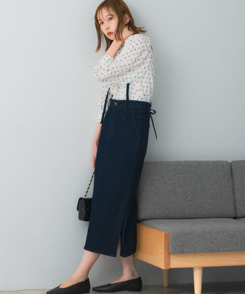 『別注』Lee×ROSSO　SUSPENDER SKIRT