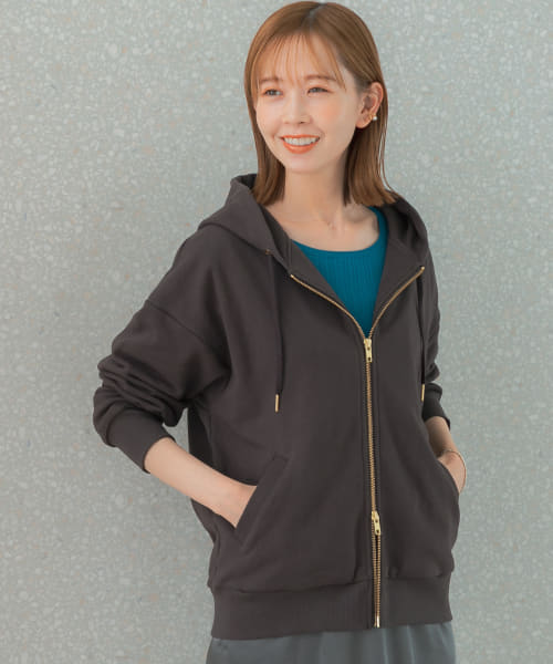 『WEB限定』『UR TECH』オーバーZIPパーカー