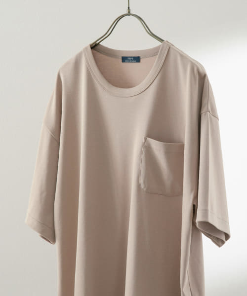 [ITEMS][シルケットスムース クルーネックTシャツ]