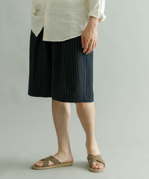 URBAN RESEARCH iD　ウーリータックワイドショーツ