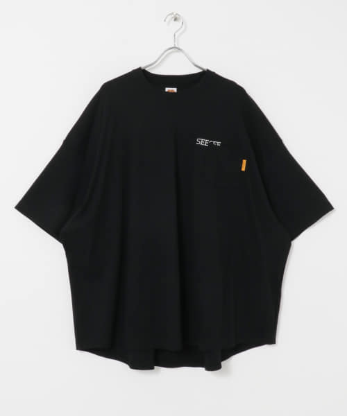 『別注』SEESEE×URBS　SUPER BIG ROUND SS PK TEE