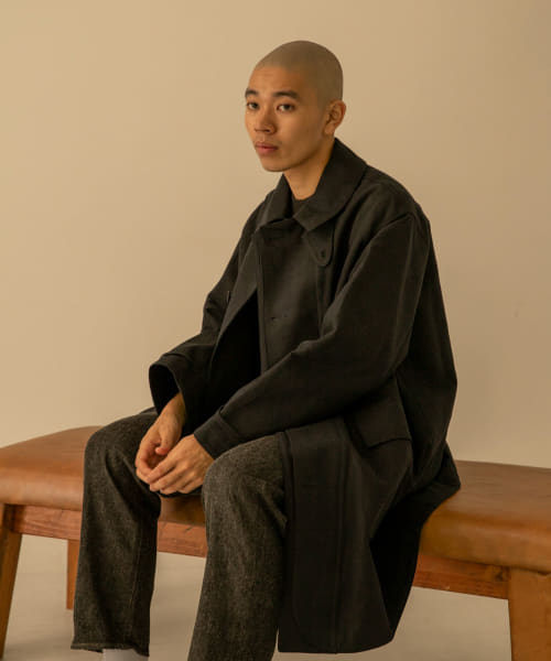 A PRESSE　Motorcycle Half Coat