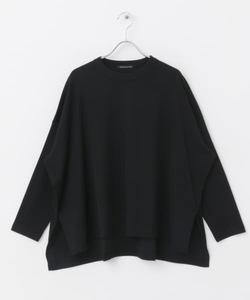 mizuiro ind　crewneck wide T-shirts