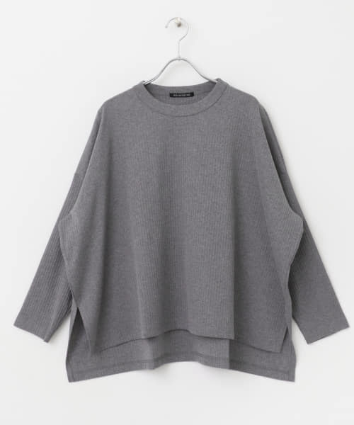 mizuiro ind　crewneck wide T-shirts