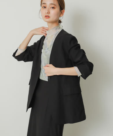 ストレッチノーカラージャケット[AA36-27S008]｜URBAN RESEARCH公式ファッション通販