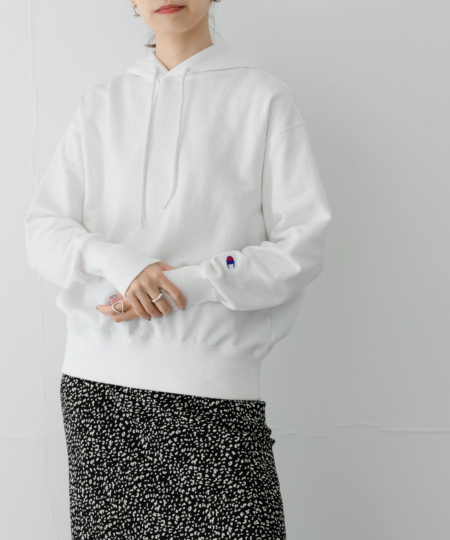 Champion URBAN RESEARCH French Terry HOODIE CWSY106 UL37