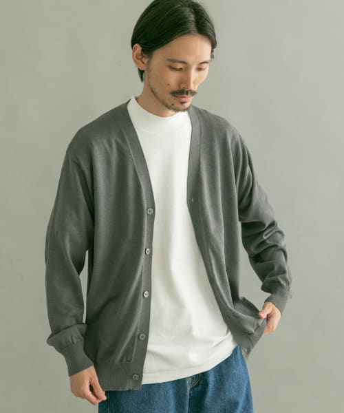『UR TECH』ニットカーディガン