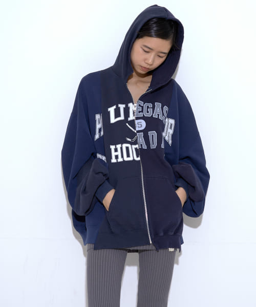 77circa　balloon sleeve full zip