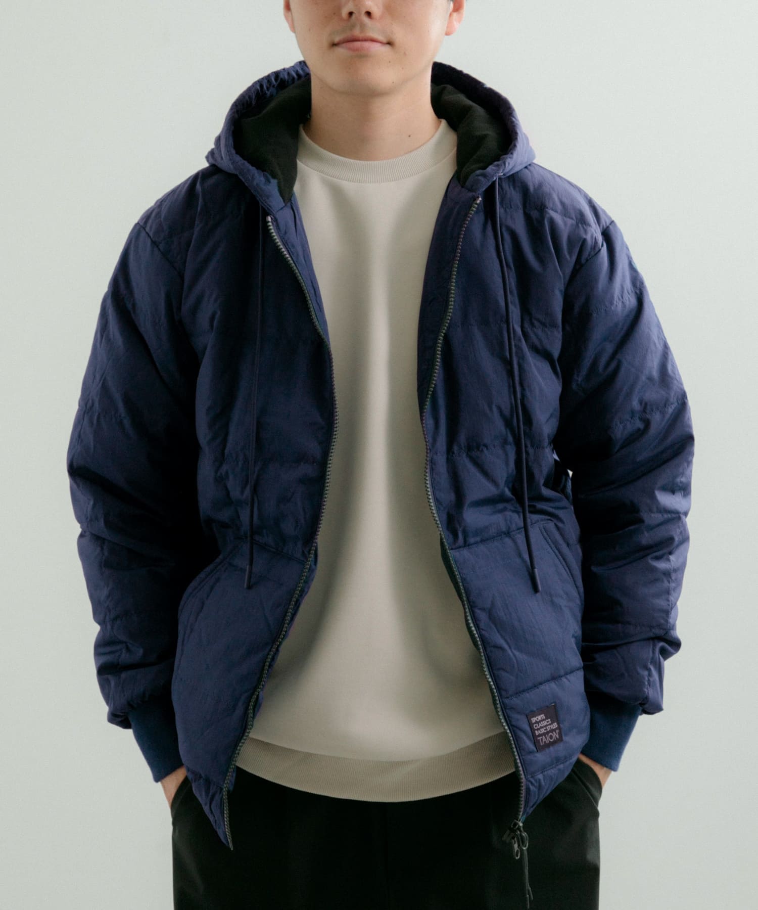 TAION SC FRONT ZIP DOWN HOODIE[IT37-17E002]｜URBAN RESEARCH公式