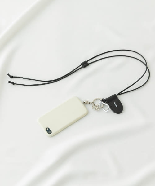 BEAU’RE　レザーモバイルマルチストラップ