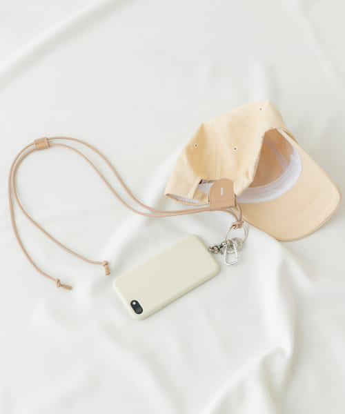 BEAU’RE　レザーモバイルマルチストラップ