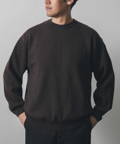 STILL BY HAND　10G patterned sweater