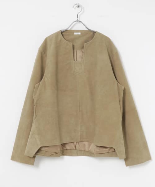 SEEALL　LEATHER KAFTAN