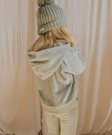 buho　VELVET SWEATSHIRT