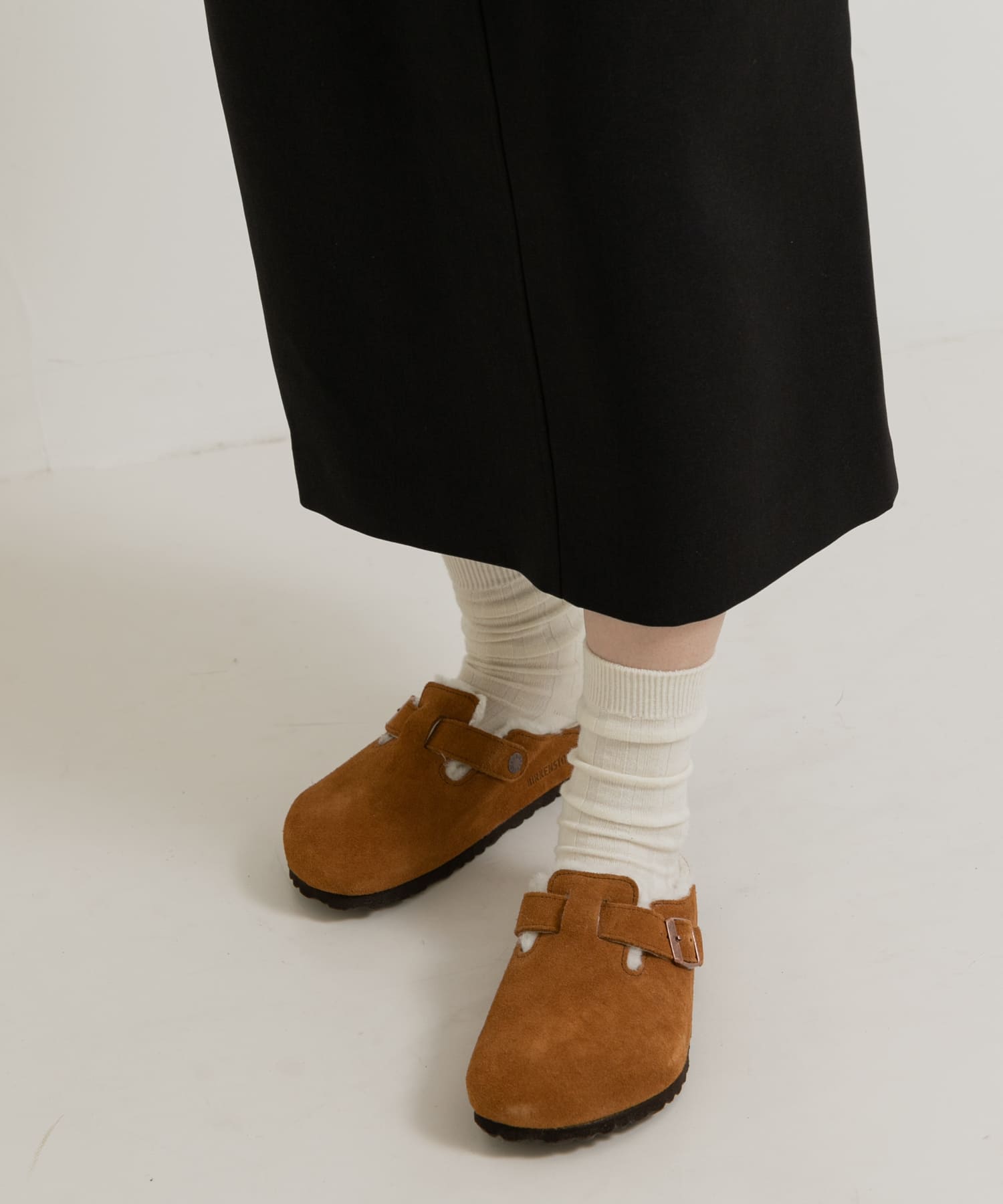 BIRKENSTOCK BOSTON SHEARLING-MINK W[BK1001140W-T37]｜URBAN