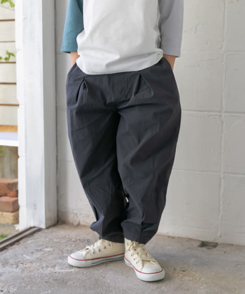 撥水タックワイドパンツ(KIDS)
