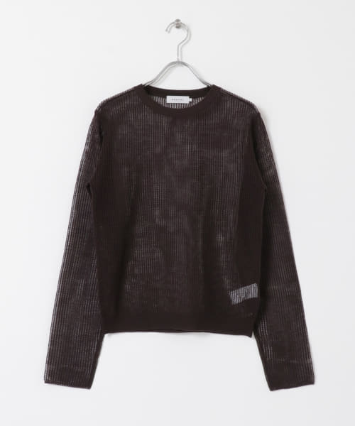 ANNUAL　Mesh Pullover