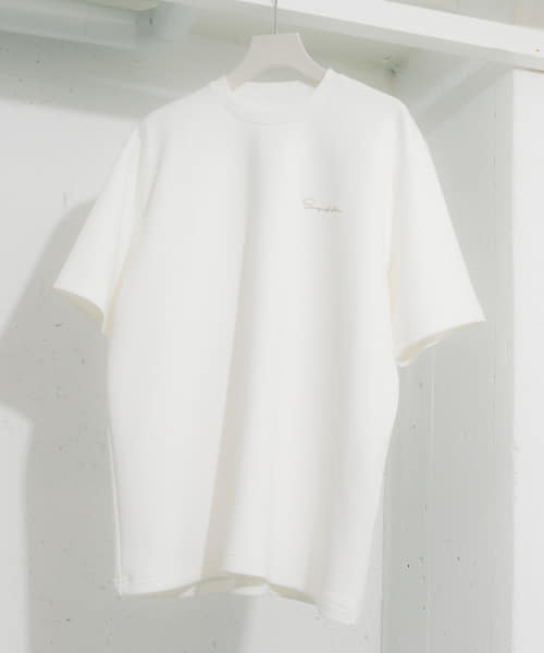 『一部WEB限定カラー』『ユニセックス』シシュウダンボールポンチショートスリーブTシャツ