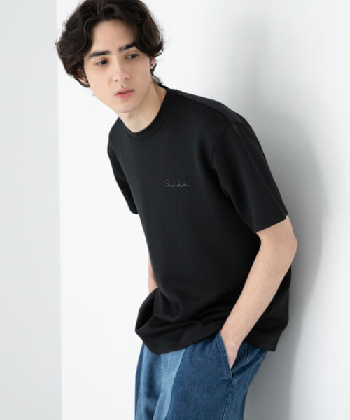 『一部WEB限定カラー』『ユニセックス』シシュウダンボールポンチショートスリーブTシャツ