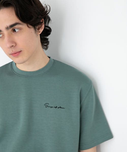 『一部WEB限定カラー』『ユニセックス』シシュウダンボールポンチショートスリーブTシャツ