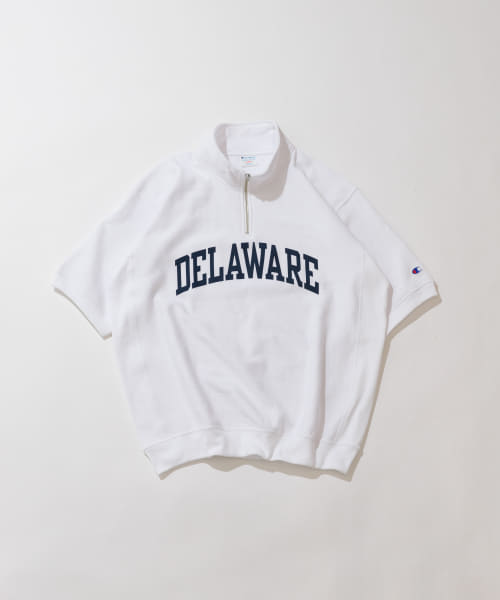 Champion　RW Half Zip SS Sweat Z007