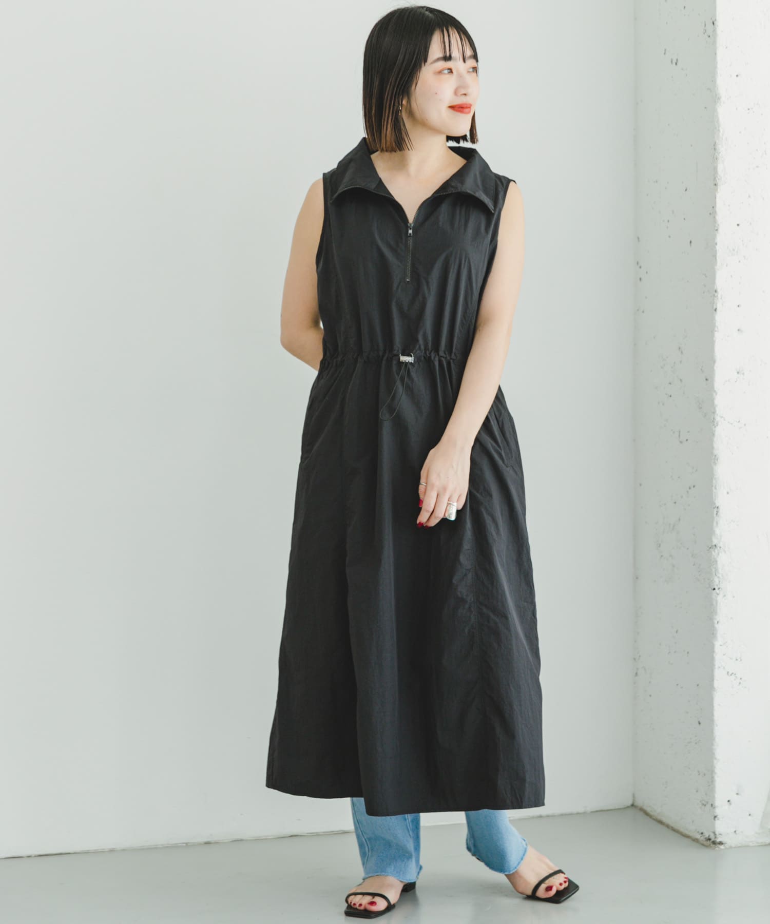 今季ブランド ナイロンハーフジップワンピース[IT45-26A001]｜URBAN RESEARCH ワンピース