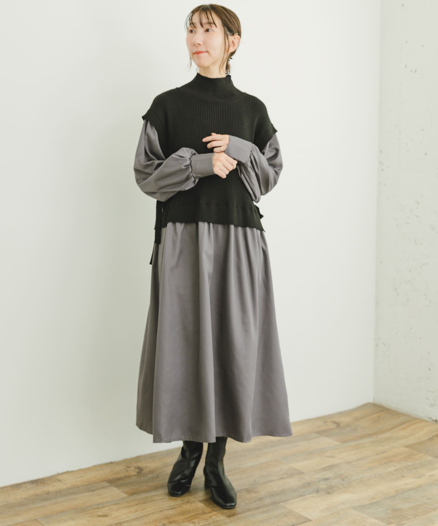 ニットベストドッキングワンピース[IT46-26B001]｜URBAN RESEARCH公式ファッション通販