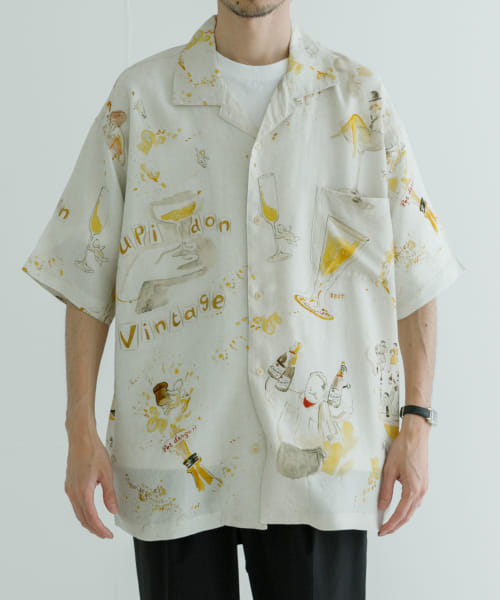 PORTER CLASSIC　ALOHA SHIRTS CUPIDON