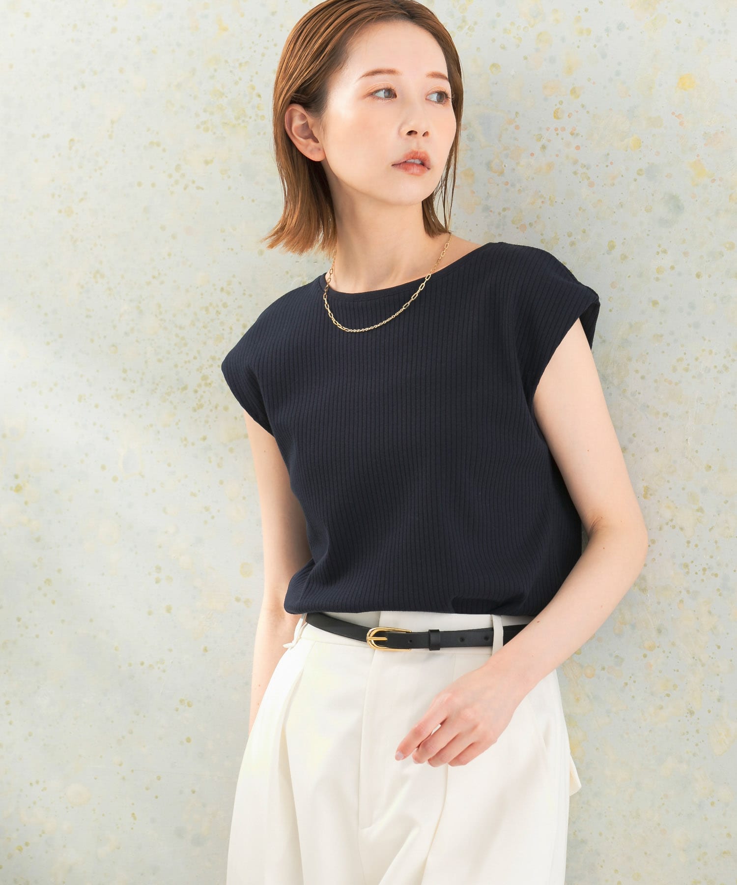 45r 手染め先染め草木染めフレンチスリーブTシャツ - メルカリ