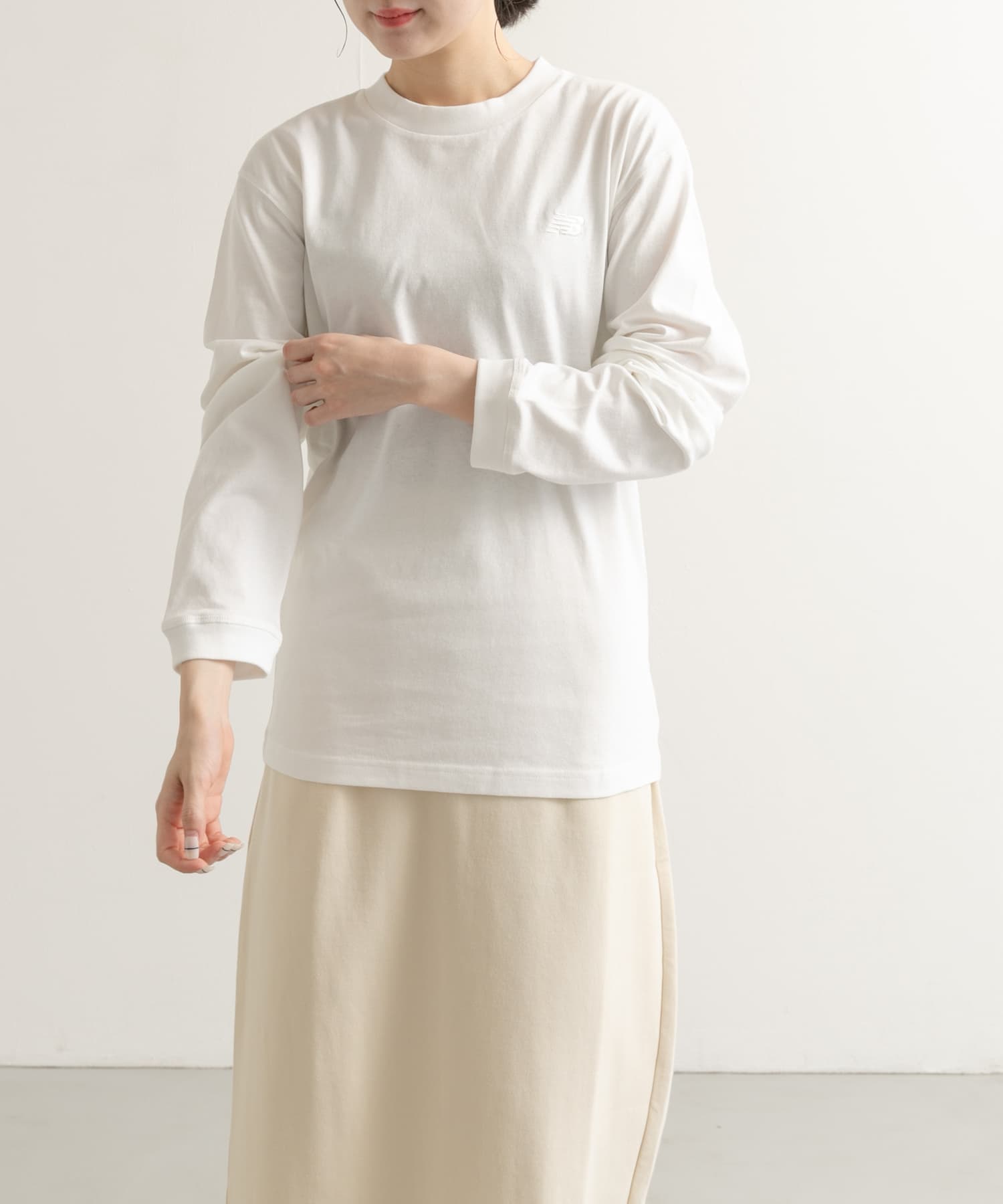 NEW BALANCE ロングスリーブTシャツ[DW46-MT43523]｜URBAN