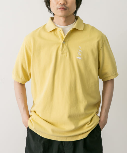 [DOORS][Mountain Research×SCYE BASICS　Cotton Pique Polo Sh]