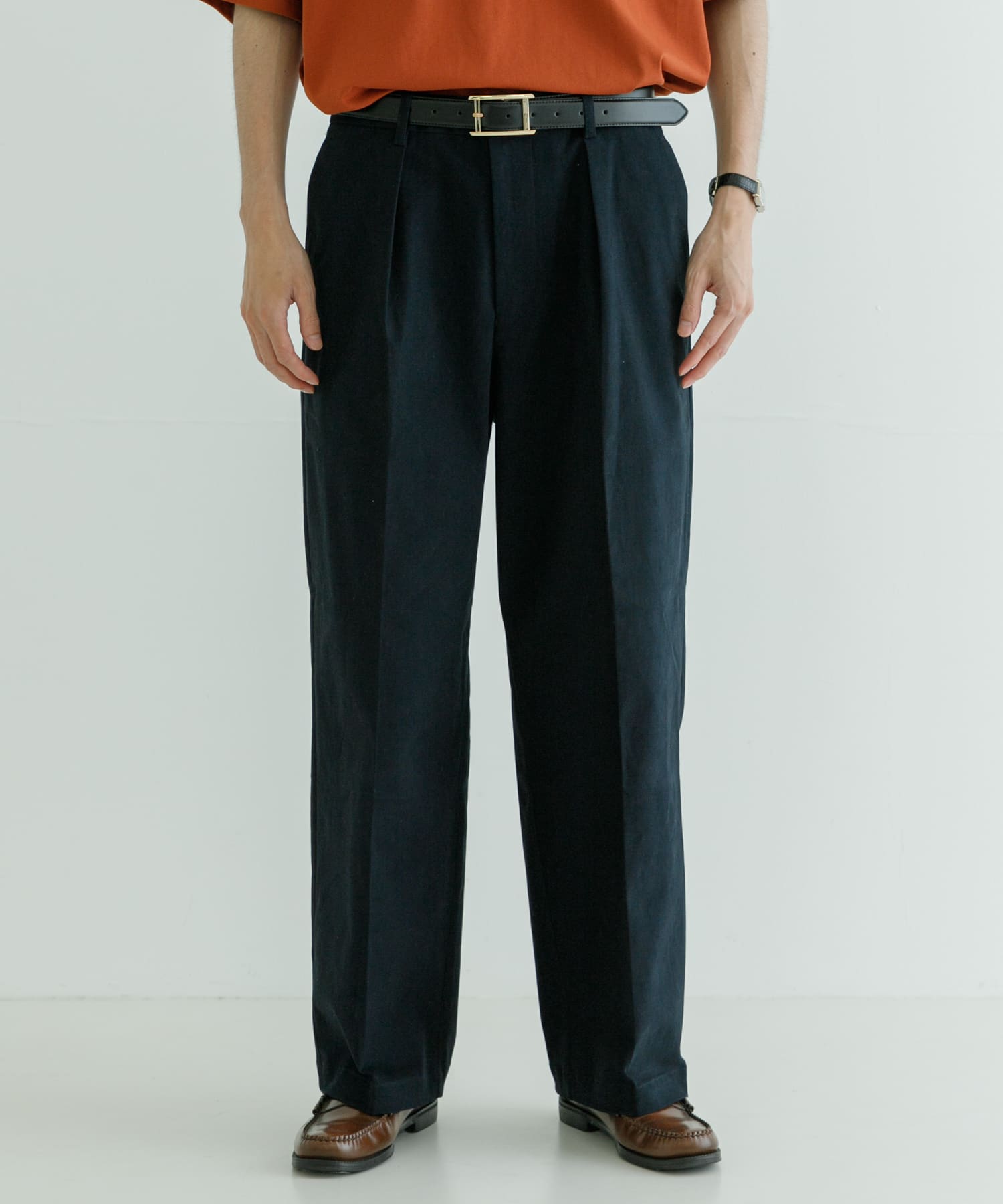 ストレッチピーチツイルTUCK WIDE PANTS[UR46-14B006]｜URBAN RESEARCH公式ファッション通販