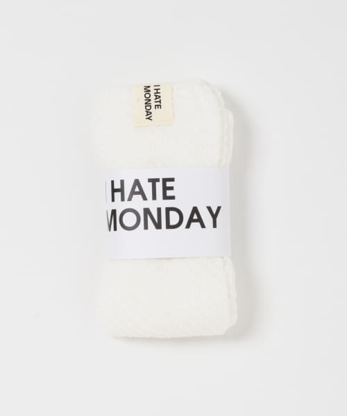 I Hate Monday　OBLIQUE KNEE SOCKS