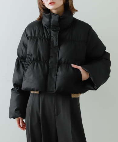 『WEB/一部店舗限定』シャーリングクロップドダウン