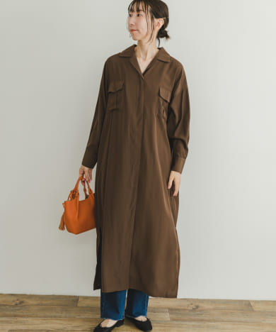 URBAN RESEARCH ITEMS - 美品URBAN RESEARCH ITEMSグレージュ ギャザーシャツワンピースの通販 by  naturalfine⭐レディース｜アーバンリサーチアイテムズならラクマ