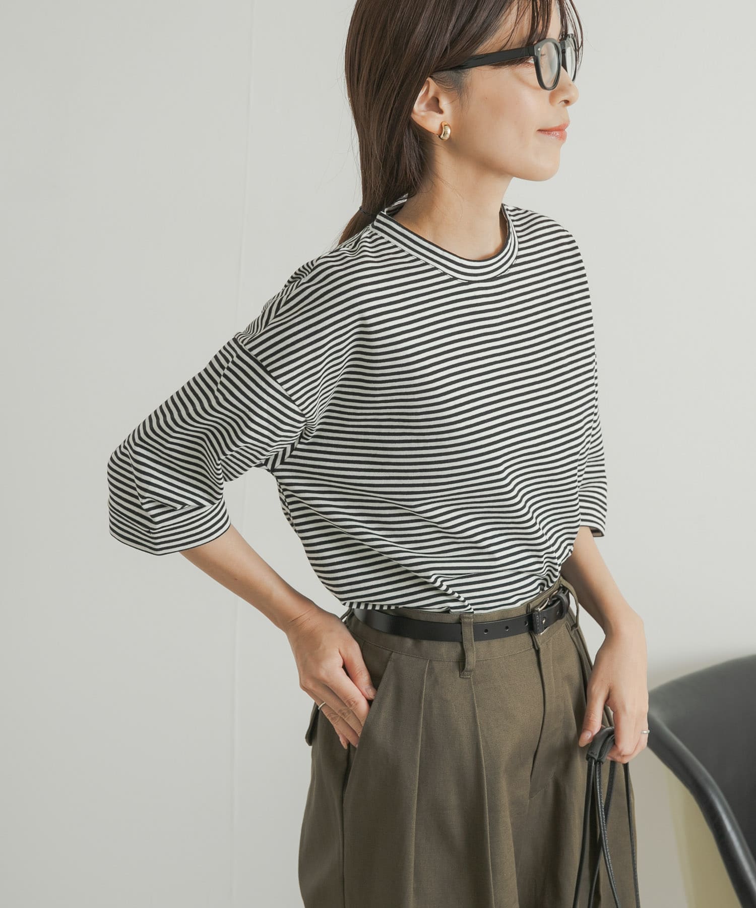 UR TECH』USAコットン5分袖ロールスリーブTシャツ[DR45-21E130]｜URBAN RESEARCH公式ファッション通販