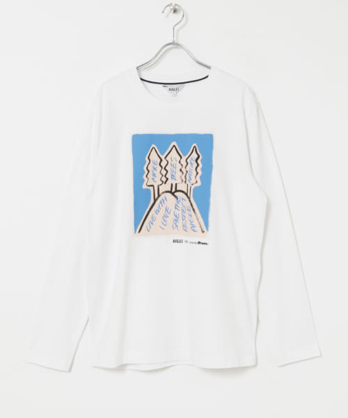 AIGLE　チャリティ グラフィック 長袖Tシャツ 5