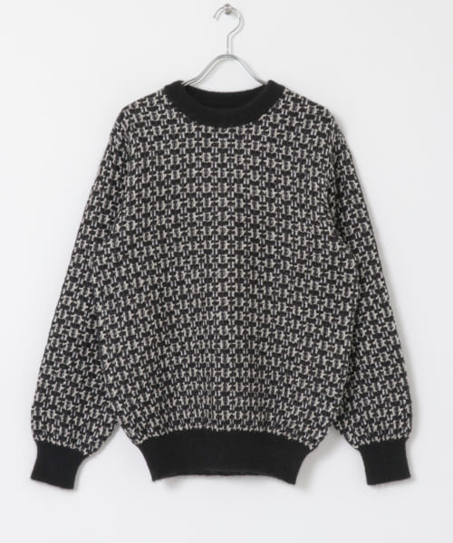 米富繊維　VINTAGE TWEEDY KNIT PULLOVER-3